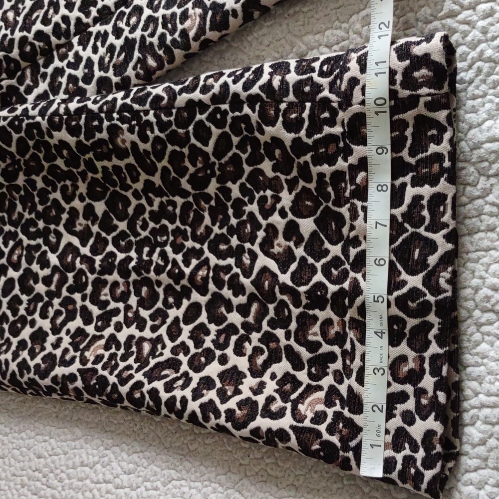 Maeve Leopard Print Wide Leg Pants - Picture 4 of 16